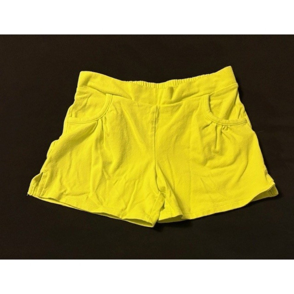 Old Navy size 5T bright yellow/green shorts